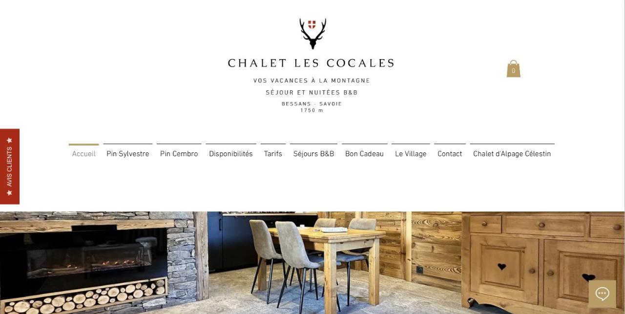 Chalet Les Cocales Residence Sejour Et Nuitees B&B - Appartement Pin Cembro 베상 외부 사진