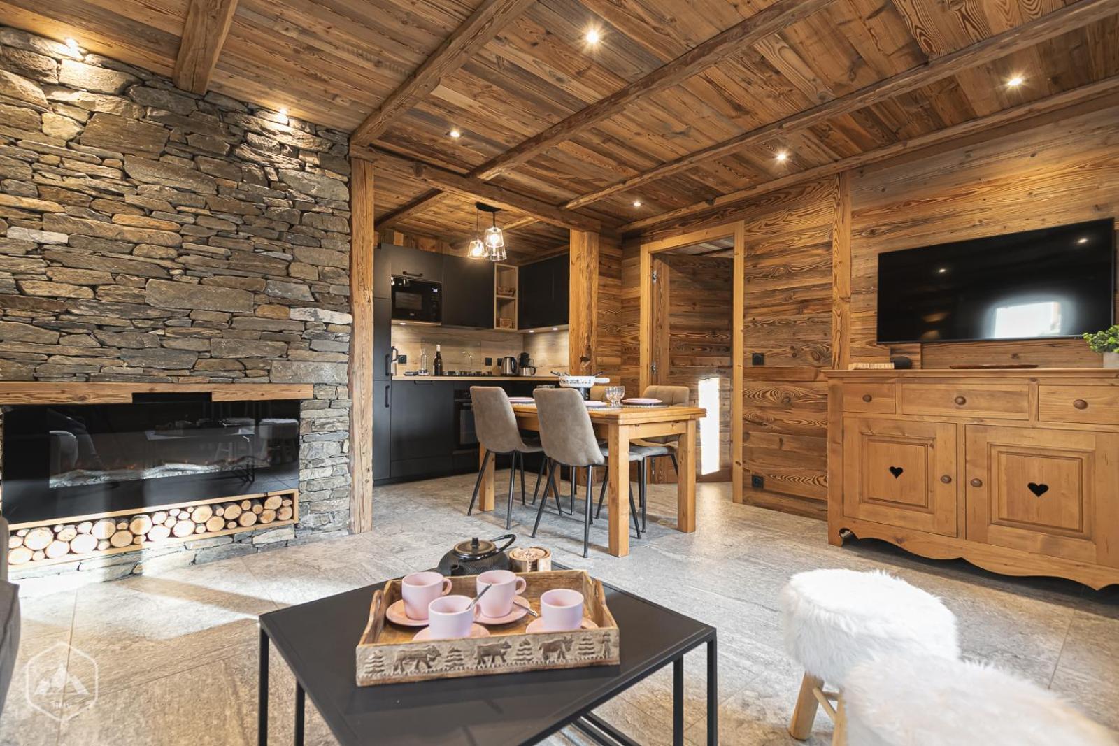 Chalet Les Cocales Residence Sejour Et Nuitees B&B - Appartement Pin Cembro 베상 외부 사진